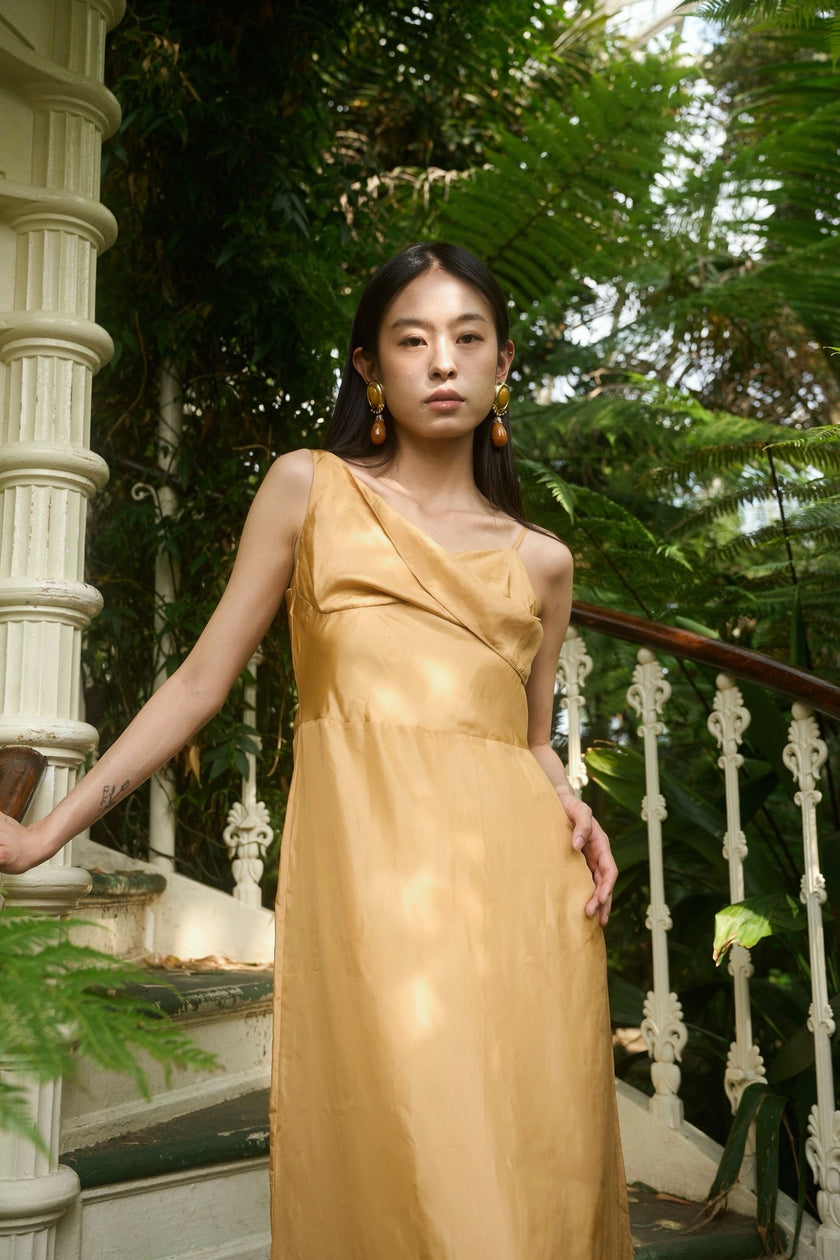 銀星圖垂墜刺繡洋裝 Calla Garden Dress