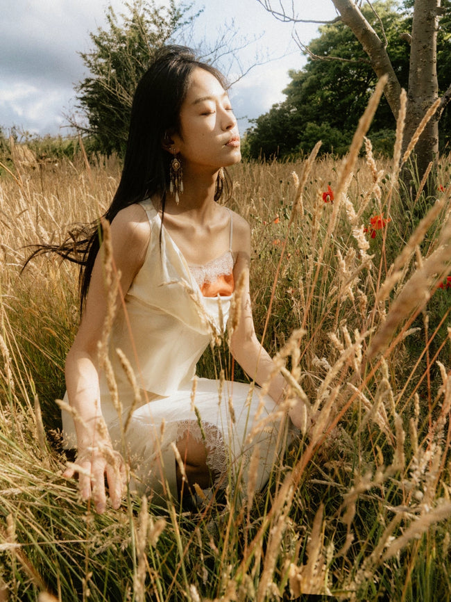 銀星垂墜上衣 Light Calla Top