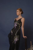 迷霧紫藤印花單羅馬洋裝 WISTERIA PRINT DRESS