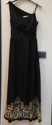 銀星圖垂墜刺繡洋裝 Calla Garden Dress