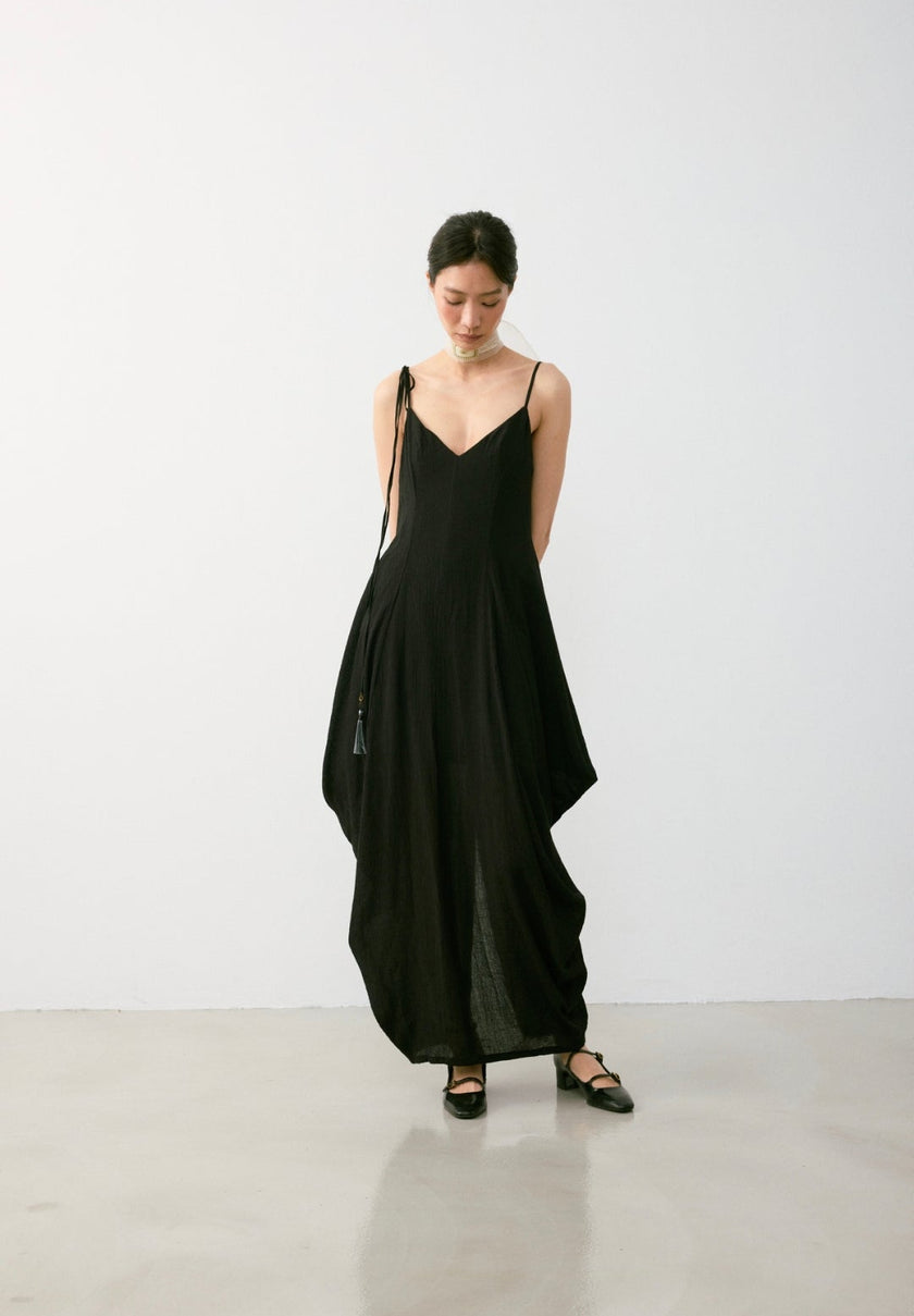 細肩羅馬洋裝 DARK STRAP ROMAN DRESS