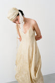細肩提花羅馬洋裝 ACQUARD STRAP ROMAN DRESS