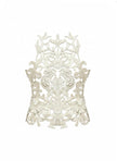 浮雕香水皮革手工上衣 LEATHER COUTURE TOP