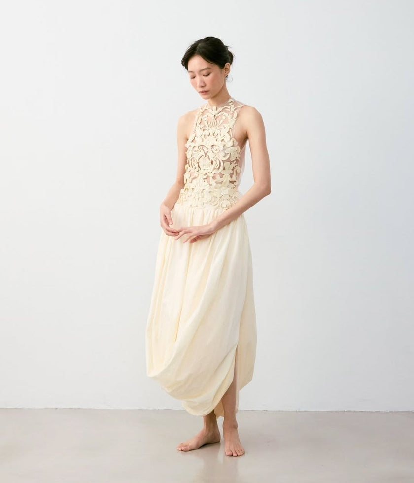 浮雕香水皮革手工上衣 LEATHER COUTURE TOP