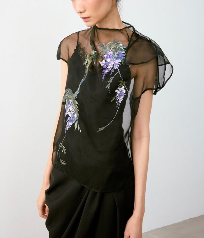 紫藤上衣 WISTERIA TOP