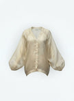 溫蘿紗褶皺襯衫 Silk Drape Blouse