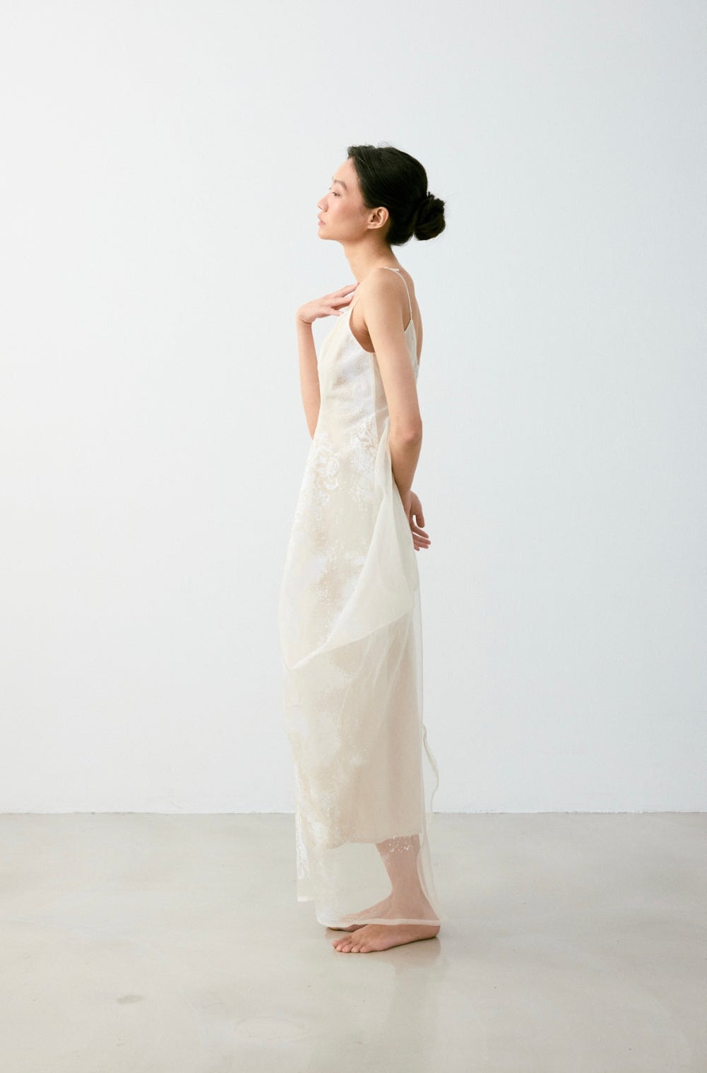 香水拓印細肩羅馬洋裝 PERFUME MEMORY STRAP ROMAN DRESS
