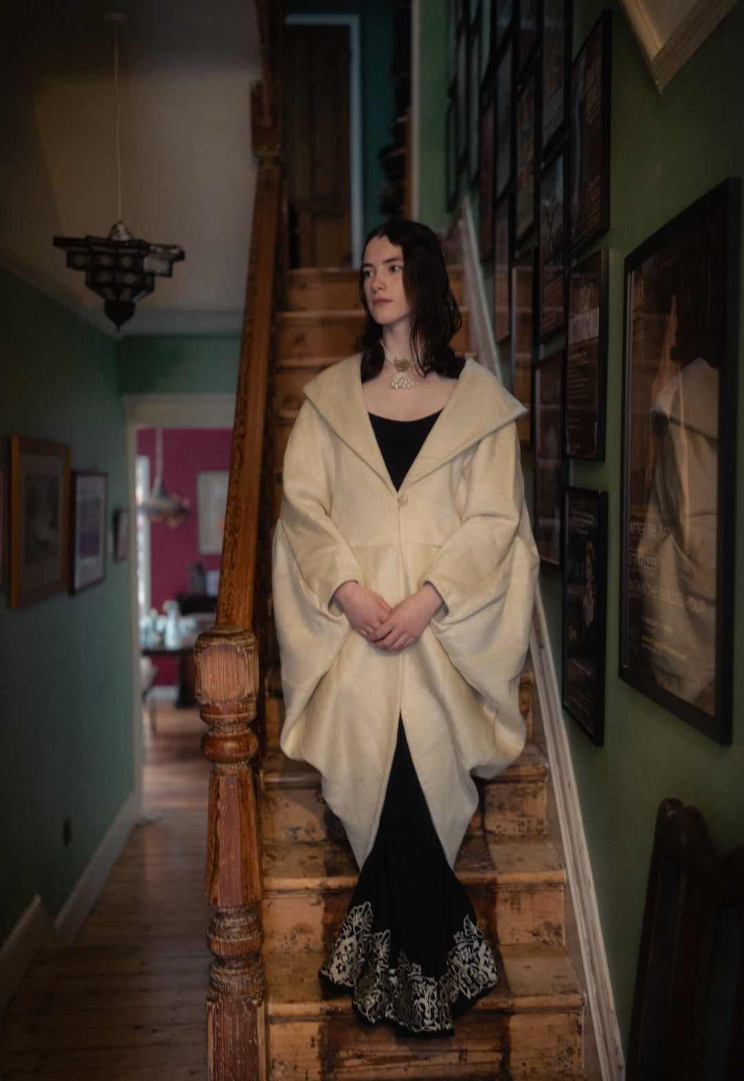 雪繭羊毛長大衣 Snow Cocoon Wool Overcoat