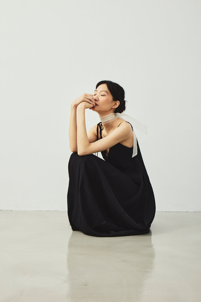 細肩羅馬洋裝 DARK STRAP ROMAN DRESS