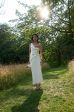 木田蕾絲蠶絲裙 Adati Lace Silk Skirt