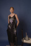 迷霧紫藤印花單羅馬洋裝 WISTERIA PRINT DRESS