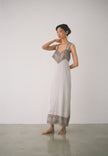 蕾絲絲緞洋裝 SILK LACE DRESS
